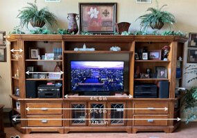 Entertainment Center Dimensions